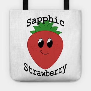 Sapphic Strawberry Tote