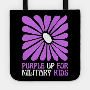 PURPLE UP FOR MILITARY KIDS Tote