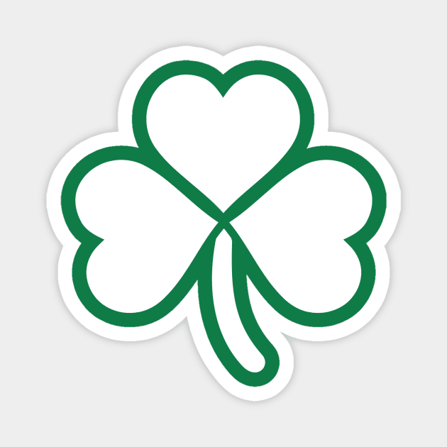 Shamrock Magnet by Designzz