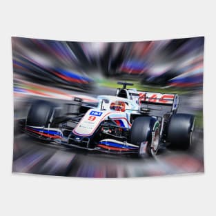 Nikita Racing Tapestry