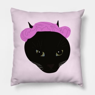 Pink Scrunchie Cat Pillow