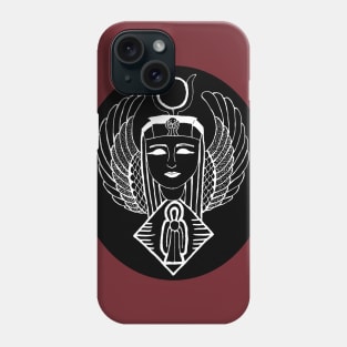 Egyptian Goddess Aset Phone Case