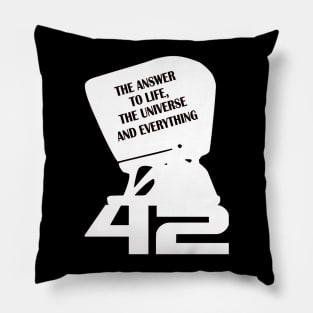 Deep Thought - Hitchhikers Guide to the Galaxy Pillow