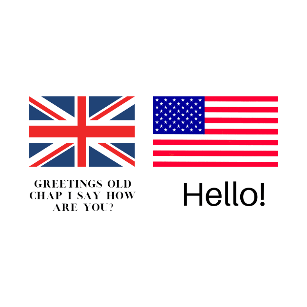 UK VS USA Greetings by Ckrispy