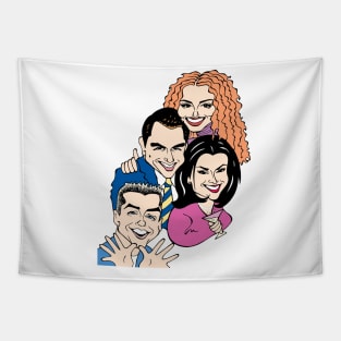 WILL & GRACE FAN ART!! Tapestry