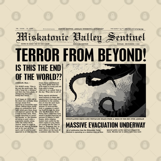 Miskatonic Headlines by MonkeyKing