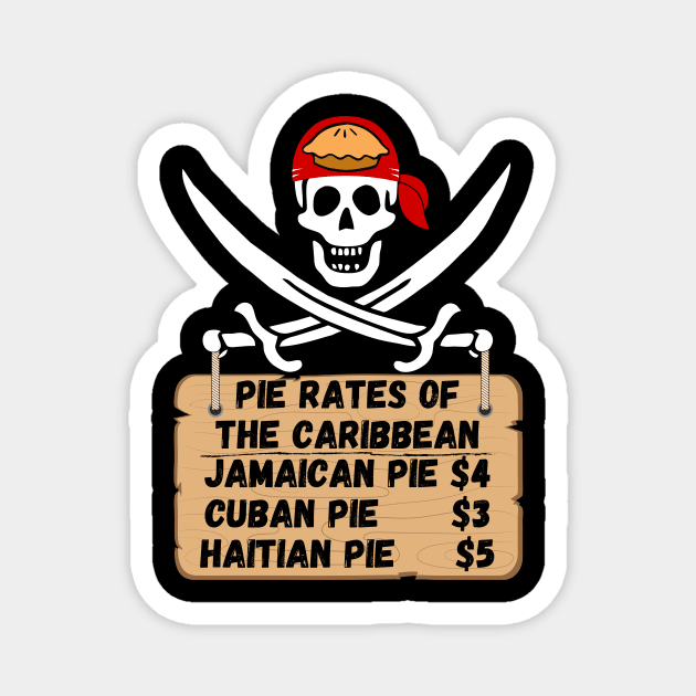 Pie Rates of the Caribbean Magnet by Caregiverology