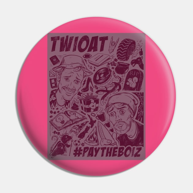 TWIOAT Poster (Kody Forkes Art) Pin by Little Empire Podcast