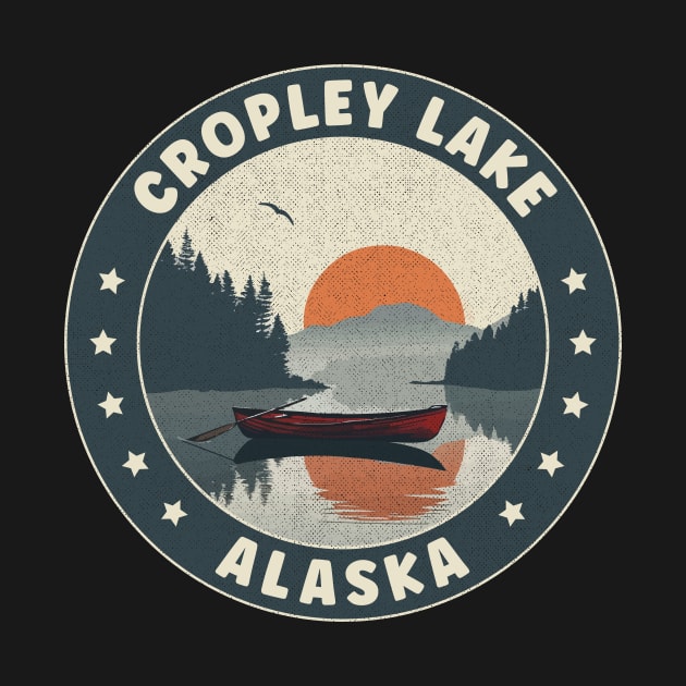 Cropley Lake Alaska Sunset by turtlestart