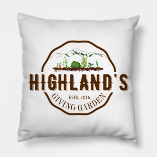 Highland's Giving Garden #2 Pillow