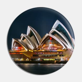 Sydney Opera House at Night Pin