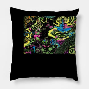 The Netherworld by Barry Tan Pillow