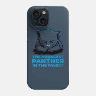 Youngest panther in the family Phone Case