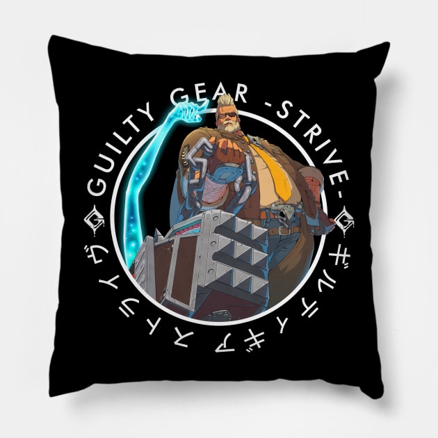 GOLDLEWIS Pillow by hackercyberattackactivity