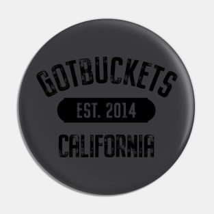 Gotbuckets California Pin