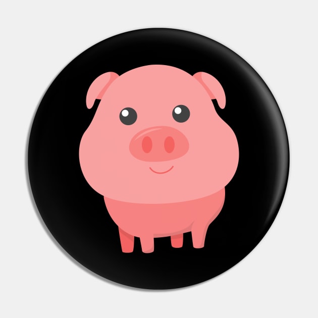 Adorable Pig Cute Baby Pig for Pig Lovers Pin by theperfectpresents