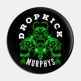 Dropkick murphys skull Pin