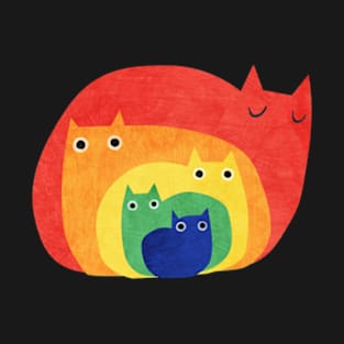 Rainbow cats T-Shirt