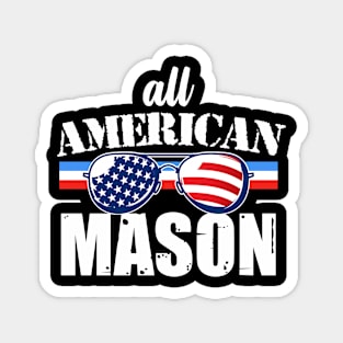 American Mason Magnet