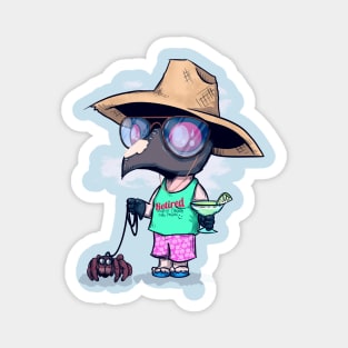 Plague Vacation Magnet