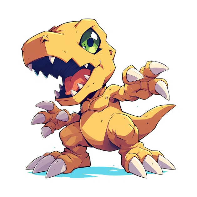 agumon by Stephanie Francoeur Art