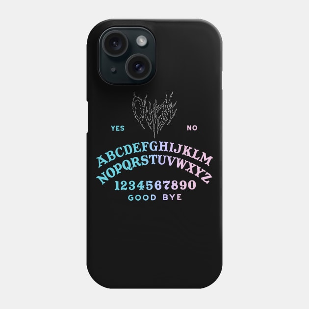 Ouija Board Pastel Goth Metal Spirit Board Phone Case by btcillustration