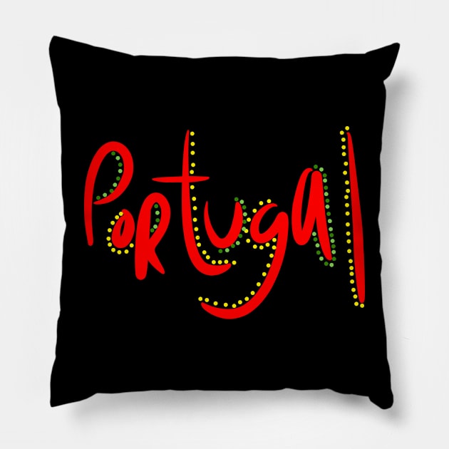 Portugal Lights Pillow by Lobinha