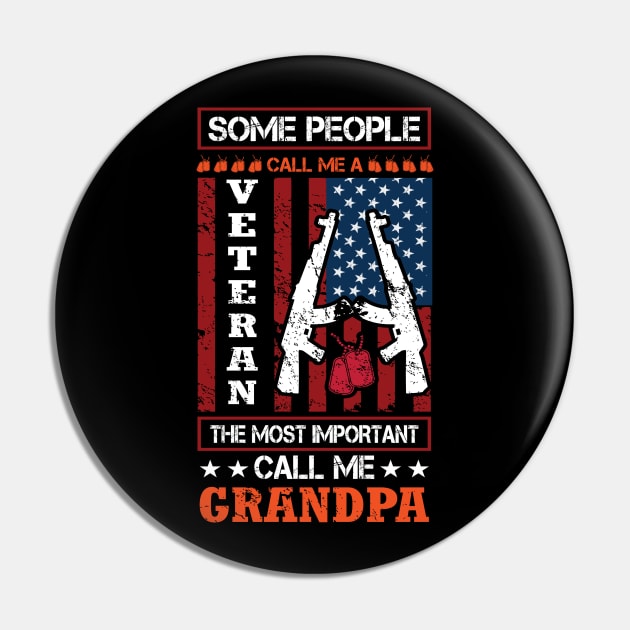 some people call me veteran the most important call me grandpa Pin by tee-sailor