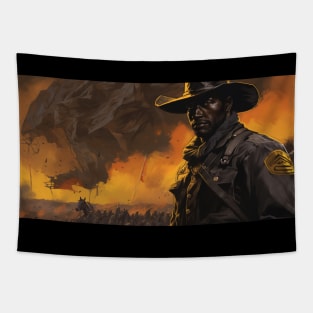 BUFFALO SOLDIERS - Solider Tapestry