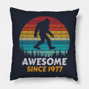 Awesome Since 1977 Pillow