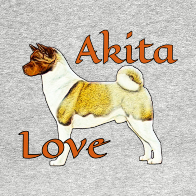 Akita Dog Large Breed Owner Pet Gift - Akita - T-Shirt ...