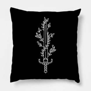 Sword Flower Pillow