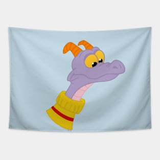 Curious F1gment Purple Dragon Tapestry