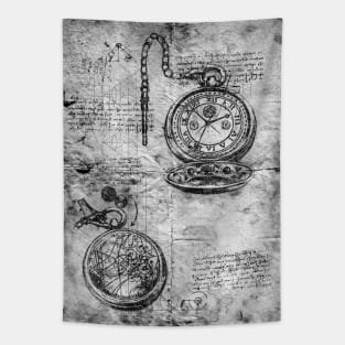 Lord of time white Tapestry