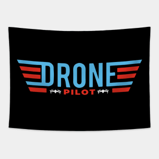 Funny Drone Pilot or Small Quadcopter Pilot Tapestry