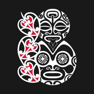 Polynesian tiki face T-Shirt