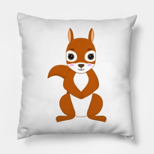 Cute Squirrel forest animal Pillow