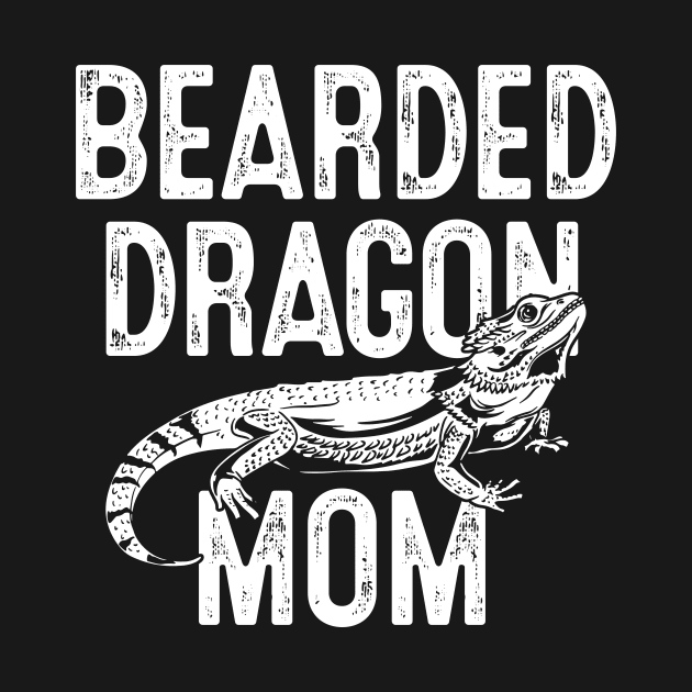 Bearded Dragon Mom Bearded Dragon Lizard by CreativeGiftShop