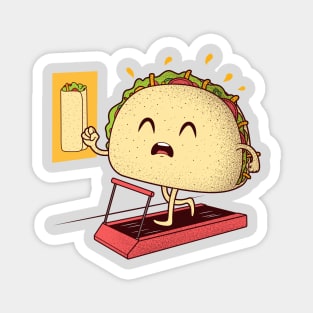 Run Taco Run! Magnet