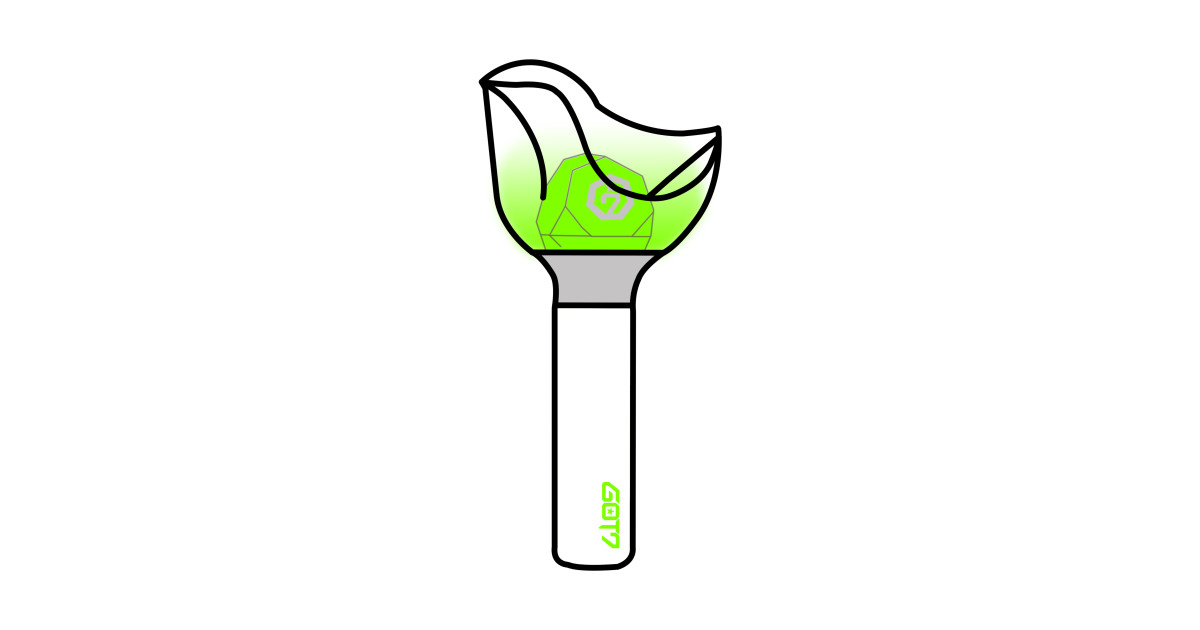 Kpop Got7 Lightstick - Kpop Got7 Lightstick - Sticker ...