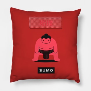 Sumo Art Work Pillow