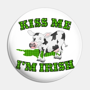 Kiss me I'm Irish Pin