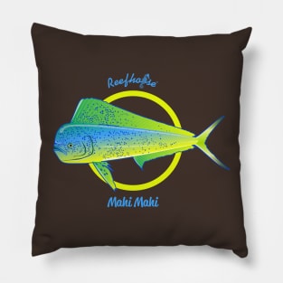 Reefhorse Mahi Mahi Yellow Ring Pillow