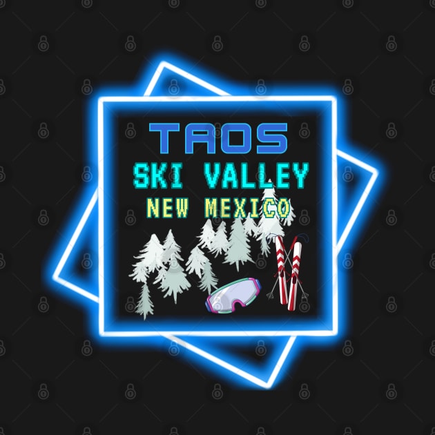 Taos, New Mexico U.S.A.  Gift Ideas For The Ski Enthusiast. by Papilio Art