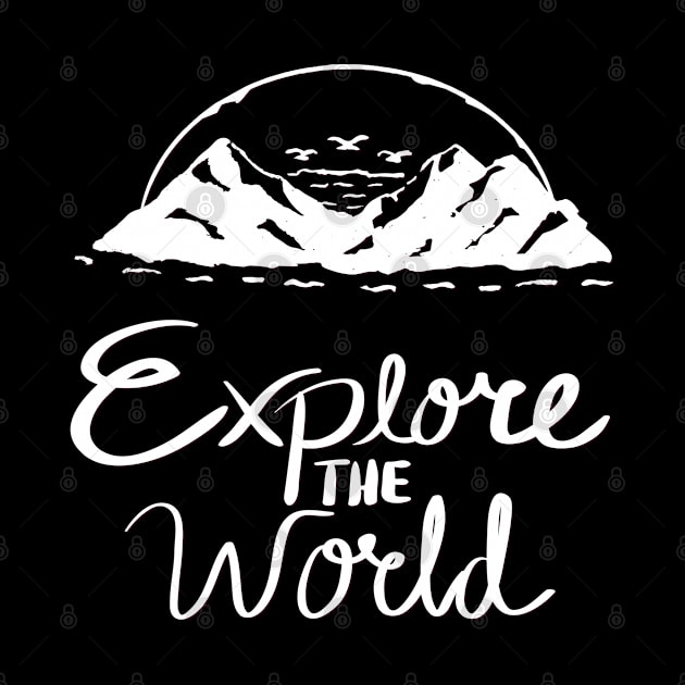 Let's travel Your Life is the best Adventure Explore the world travel lover summer spring by BoogieCreates