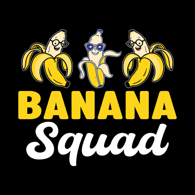 Fruit Banana Squad Funny Bananas Halloween Costume by MetalHoneyDesigns