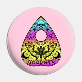 Ouija Planchette Board. Night Moth Pin