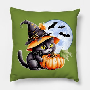 Halloween Cat Pillow