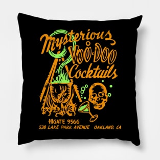 Mysterios Voodoo Tiki Bar Pillow