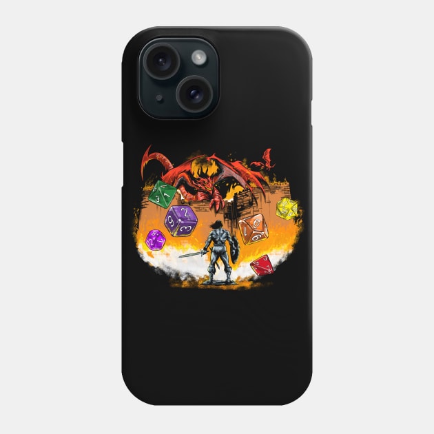 Master of Dungeons Phone Case by Zascanauta